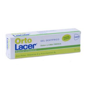ORTOLACER GEL DENTIFRICO 75 ML LIMA FRESCA