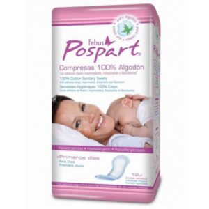 COMPRESAS TOCOLOGICAS INDASEC POSPART PRIMEROS D