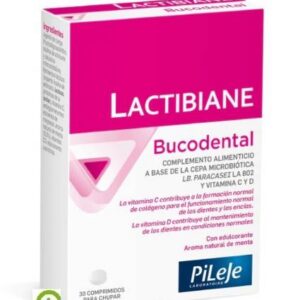 LACTIBIANE BUCODENTAL 30COMP PARA CHUPAR