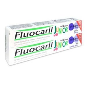 FLUOCARIL JUNIOR 6-12 AÑOS GEL 2 X 75 ML BUBBLE