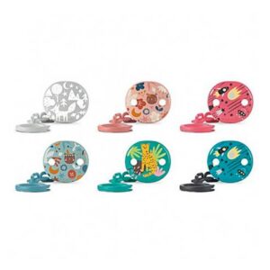 BROCHE CON CADENA SUAVINEX DECORADO