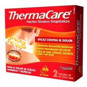 THERMACARE PARCHE TERMICO CUELLO HOMBRO MUÑECA 2 PARCHES