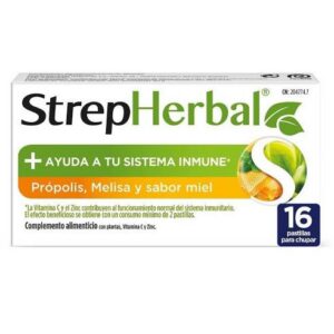 STREPHERBAL PROPOLIS MELISA MIEL 16 PAST