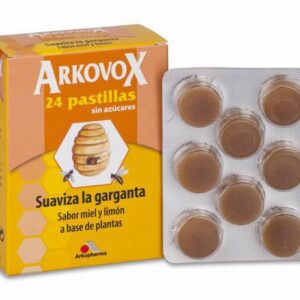 ARKOVOX 24 PASTILLAS MIEL LIMON
