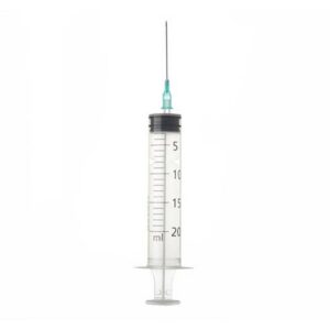 JERINGA DE TRES CUERPOS CON AGUJA ICOPLUS3 20 ml CENTRAL A:0,8 x40 mm G21 100 UNIDADES