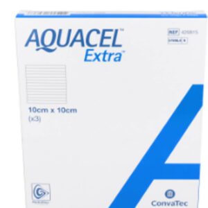 AQUACEL 10X10 CM. 3 APOSITOS
