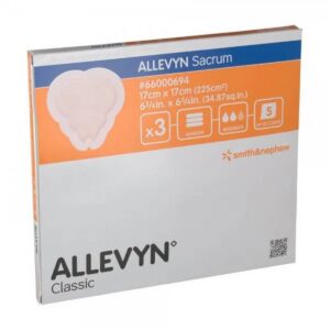 ALLEVYN SACRUM 17X17 CM 3UND.